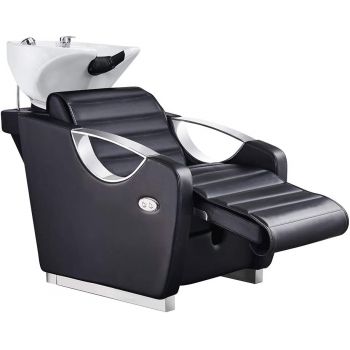 New Shampoo Chair Hairwash Salon Adjustbale Massage Shampoo Unit